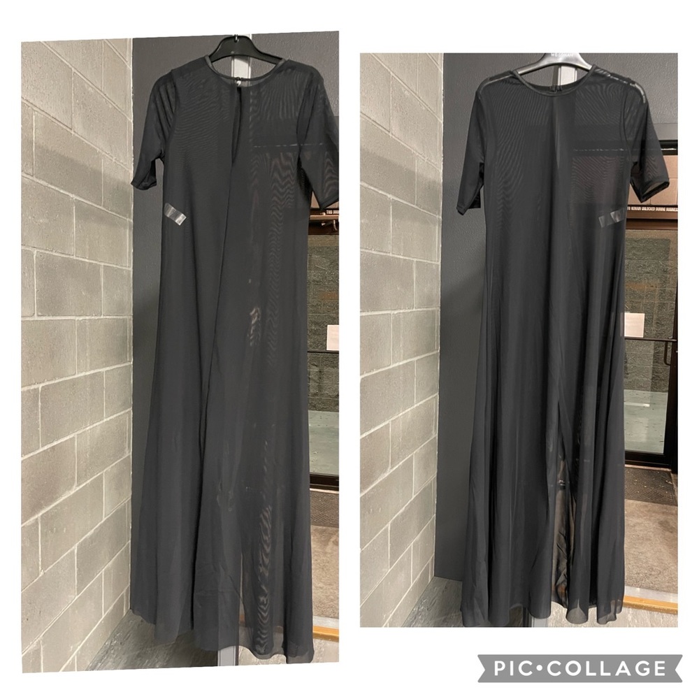 Brand new mesh black overlay dress- never been worn-for lyrical or contemporary